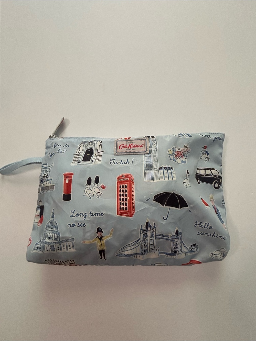 Cath Kidston Pale Blue London Scenes Kids Tote Bag - Picture 8 of 9